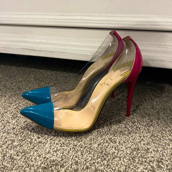 Christian Louboutin Shoes - Christian Louboutin debout 100 PVC Riviera